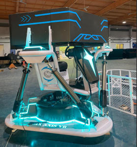 Simulatore di Guida VR F1 a 6 DOF per Fabbrica, Piattaforma di Movimento in Metallo con Lingua Inglese, Macchina a Moneta per Giochi di Guida, Garanzia 1 Anno - Product Image 2
