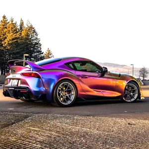 ฟิล์มไวนิลหุ้มรถยนต์ COOL SUN <span class=keywords><strong>Chameleon</strong></span> Series สีม่วง Spectral Purple เงางามสูง ป้องกันรังสียูวี กันน้ำ ป้องกันรอยขีดข่วน ป้องกันแสงแดด 90% - Product Image 4