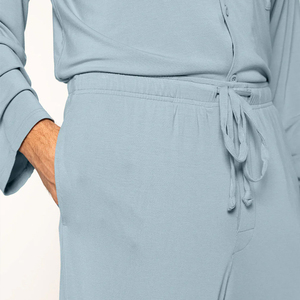 Pigiami in bambù con bottone a manica lunga e pigiami personalizzati da <span class=keywords><strong>uomo</strong></span> - Product Image 6