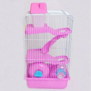 Vente en gros de <span class=keywords><strong>cages</strong></span> à hamsters personnalisées de luxe, bon marché, grandes, à 3 étages, en acrylique, pour la vente - Product Image 4