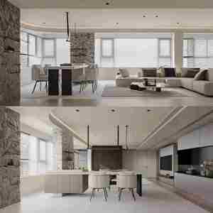 ไม้ติดผนังทีวีแบบปรับแต่งได้คุณภาพสูงขาตั้งไม้ห้องนั่งเล่นสีทันสมัยตู้วางทีวีทำจากไม้ - Product Image 3