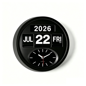 <span class=keywords><strong>Horloge</strong></span> calendrier perpétuel public avec affichage de l'année, du mois, du jour et de la date - Product Image 4