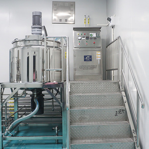 Nửa Mở Nắp Trộn Nồi Hóa Chất khuấy Chất Lỏng Xà Phòng Chất Tẩy Rửa Làm Máy Trộn Homogenizer Tank - Product Image 2