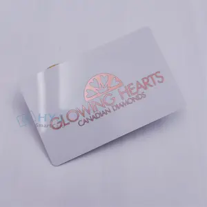 Logo in lamina d'oro stampa cr80 carte in plastica personalizzate carta vip