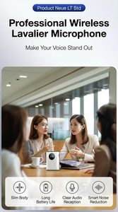 Nouveau microphone cravate sans fil S67 avec amplificateur vocal et haut-parleur pour guide touristique, professeur, conférences, entraîneur - Product Image 5