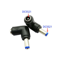 Adaptateur de connecteur jack DC femelle/mâle 5,5 x 2,1 mm, 2,5 mm, 6,5 mm, 3,5 mm pour ordinateur portable