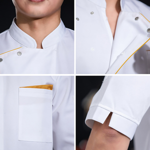 مترو الانفاق مكتب العمل الزي المورد الأحذية Fxd ملابس العمل Uniforme De <span class=keywords><strong>Chef</strong></span> Para Mujeres موحدة مطعم مقهى بار طاه مآزر - Product Image 2