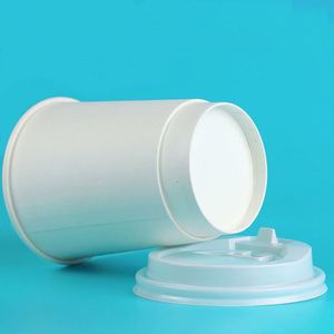 Vaso de Papel Desechable de Lujo para Té de Burbujas Caliente, Diseño Personalizado, Vaso de Papel Doble para Café para Llevar - Product Image 4