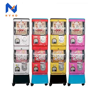 Buy Mechanical Coin Operated Gacha Machine Japan 1 Inch Capsule Toys Customized Gashapon Machine For Sale