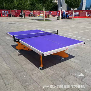 Table de ping-pong d'intérieur Double Butterfly Standard, cadre 30x50mm, pliable avec roulettes, pour la maison, le club et les compétitions. - Product Image 2