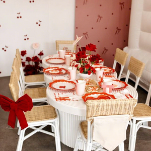 Chaise pour enfants en rotin faite à la main, écologique et moderne, en osier naturel, meubles d'extérieur sécuritaires pour la décoration de fête d'anniversaire - Product Image 1