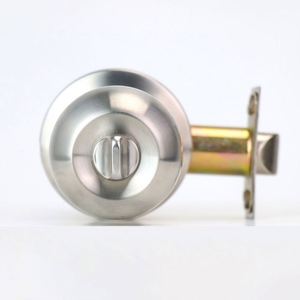 กุญแจล็อคประตูทรงกระบอกแบบ 3 คันโยก สแตนเลส US 304 คุณภาพพรีเมียม สำหรับความปลอดภัยและความเป็นส่วนตัว ใช้ได้กับประตูบ้าน ห้องน้ำ แบบไม่ใช้กุญแจ 3 - Product Image 5