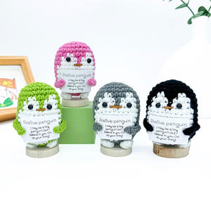 Muñecos <span class=keywords><strong>de</strong></span> Ganchillo Hechos a Mano, Tejidos con Lana, con Forma <span class=keywords><strong>de</strong></span> Patata y Pepino, Adornos <span class=keywords><strong>de</strong></span> Escritorio con Energía Positiva, Regalo - Product Image 3