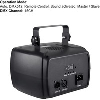 Effet stroboscopique LED 4 en 1, livraison gratuite, faisceau derby R + G, lumière de scène, pour discothèque, fête DJ