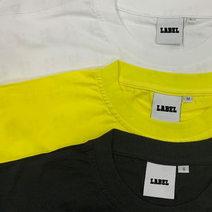 Camiseta de Trabajo para Hombre, de Alta Calidad, 95% Algodón, 5% Elastano, Elástica, Corte Regular, Color Sólido, Uniforme para Personal, Absorbe la Humedad - Product Image 6