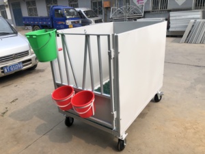 カーフハッチ販売用ポリエチレンカーフハッチカーブライブキャトルファーム機器 - Product Image 4