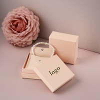 Coffrets cadeaux de rangement en papier pour bijoux personnalisés de luxe emballage de bague de collier avec logo