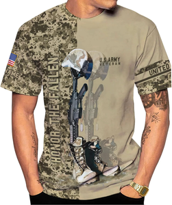 Camiseta Personalizada al por Mayor con la Bandera Estadounidense y el Águila para Hombre, <span class=keywords><strong>Ropa</strong></span> con la Bandera de Estados Unidos - Product Image 5