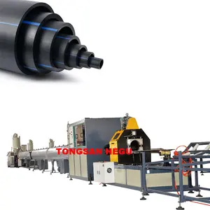 Water and Gas Supply Pipes Making Machines PP PE PPR Plastic Tube Extrusion Line Manufacturer Extruder Equipment