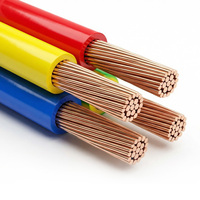BVR 300/500V PVC-Isoliertes Kupfer-Gebäudekabel Einadrig 4mm² Werkspreis CE-Zertifiziert Grüne Farbe