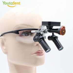 Loupe dentaire électrique avec lampe chirurgicale intégrée, grossissement 4.0X, <span class=keywords><strong>5X</strong></span>, 6X - Product Image 1