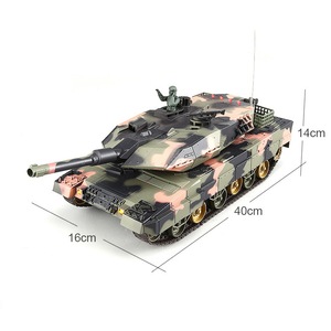 Henglong — voiture jouet RC 3809, char de combat infrarouge, échelle de <span class=keywords><strong>1</strong></span>/24, léopard allemand - Product Image 4