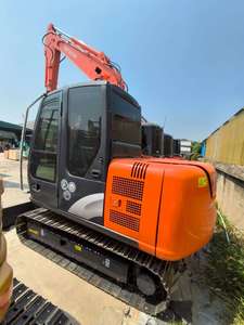 Mini-excavatrice d'occasion Hitachi Zx80 de 8 tonnes du Japon, excavatrice à chenilles d'occasion, petite excavatrice Hitachi Zx80 70 d'occasion pour l'agriculture, la foresterie, Epa - Product Image 2