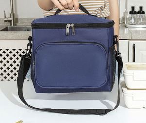 Leakproof Collapsible Insulated Cooler Bag Portable Foldable Soft Side Tote Hold With Adjustable Crossbody <b>Strap</b> Top <b>Clip</b> Handle - Product Image 2