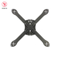 Kit de cadre de drone en fibre de carbone 3K twill découpé sur mesure par CNC, haute résistance, 5 pouces, 7 pouces, 10 pouces pour course FPV, freestyle, quadricoptère