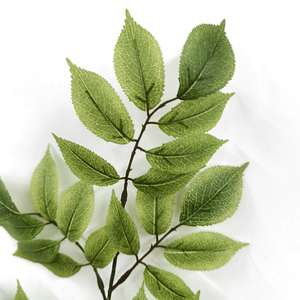 Banyan-rama de hojas de banyan, hierba verde para exteriores, Planta Artificial colgante, hojas de eucalipto artificiales - Product Image 5