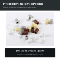 Support d'étagère en silicone couleur crème avec broche métallique de 5 mm pour armoire, penderie et quincaillerie de mobilier de camping-car