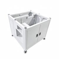 Tube d'axe en aluminium extrudé usiné, fournisseur direct du fabricant, en aluminium 6063 anodisé, usinage laser et sur mesure ODM