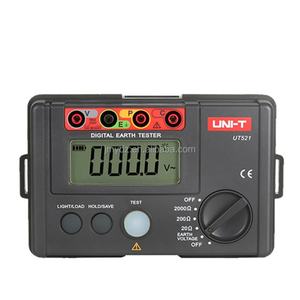 Testeur de résistance de mise à la terre Yulide UT521/UT522 0-40/400/4000 Ω avec double protection isolante - Product Image 1