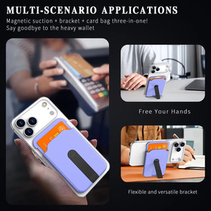 Giá đỡ thẻ từ HMJ thiết kế mỏng, giá đỡ điện thoại PC, túi đựng thẻ trong suốt, giá đỡ có thể tháo rời dành cho <span class=keywords><strong>iPhone</strong></span>, Samsung Series - Product Image 6