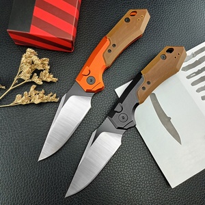 Cuchillo de bolsillo para exteriores Ker Shaw LAUNCH 19 7851, 2.91 pulgadas, acero CPM154, cuchillo de caza y camping, bricolaje, OEM, aluminio T6, G10 - Product Image 2