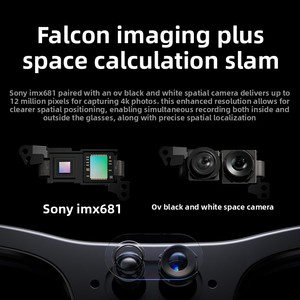 Rayneo X3 Pro AR กล้องสองตาจอแสดงผลสีเต็มรูปแบบ <span class=keywords><strong>True</strong></span> Wireless Light Waveide XR Augmented Reality แบบพกพา Ai - Product Image 3