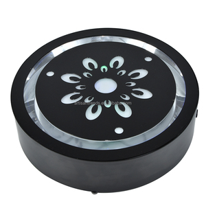 Base de luz LED láser Shisha Hookah de fábrica barata al por mayor Base de lámpara LED Hookah Lounge de 12 pulgadas - Product Image 4
