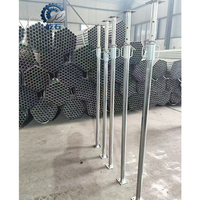 Puntal de Andamio Industrial de Acero Ajustable de Alta Resistencia con Construcción de Acero Galvanizado