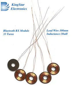 Qi Wireless Charging Receiver Coil mit ultra dünnem Abschirm absorber material Original hersteller Voice Coil Inductor