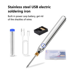 <span class=keywords><strong>Fer</strong></span> à <span class=keywords><strong>souder</strong></span> sans fil à batterie au lithium <span class=keywords><strong>15W</strong></span>, prise USB portable, interface 510, outil de réparation de soudage en extérieur - Product Image 2