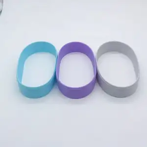 Reuse hign strechabel rubber circular bands elastic silicone rubber band for lunch box