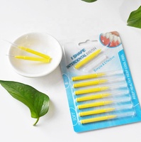 Brosse interdentaire en forme de I, 8 pièces, pour soins bucco-dentaires, prix d'usine