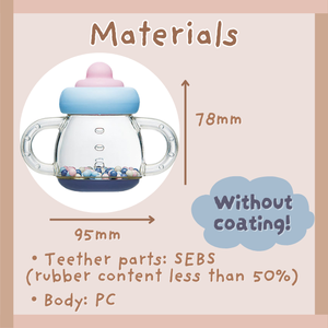 Unique <b>Educational</b> Newborn <b>Other</b> <b>Supply</b> 1-3 Year Shaker Silicone Sensory Tooth Plastic Hand Wholesale Toy Set Baby Rattle - Product Image 5