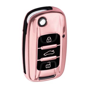 Huanyue Car Key Cover Tpu Black Blue For Wuling Hongguang S Rongguang V - Product Image 2