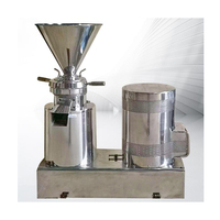 Steenmaler-gebaseerde tahinmachine |   SS304 20-80 Mesh Verstelbare Motor Aangedreven Organische Colloïdale Noten Sojabonen Maïs Fruit Tarwe