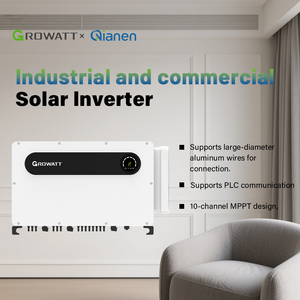 Growatt 150KTL3-X Système solaire photovoltaïque triphasé sur réseau avec fonction UPS MPPT 150K Triple Systèmes photovoltaïques IP66 99,9% - Product Image 1