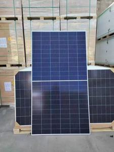 Panneau solaire bifacial de classe 16BB avec cadre en aluminium anodisé 450W-700W pour système de pompage - Product Image 3