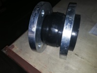 Raccords de tuyauterie en caoutchouc flexible à double sphère à bride ondulée en acier inoxydable forgé fournis par l'usine