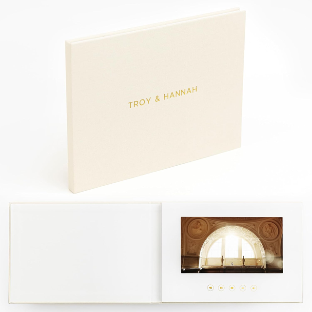 Custom Video Brochure for Marketing Campaign Ultra-Thin Design Full Color Print with LCD Screen High Profit Margin
