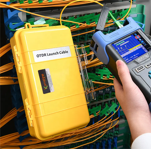 Prix usine Komshine KFLC-1 FTTH OTDR câble de lancement câble de lancement de Fiber <span class=keywords><strong>optique</strong></span> OTDR éliminateur de Zone morte extension de Test de Fiber - Product Image 5